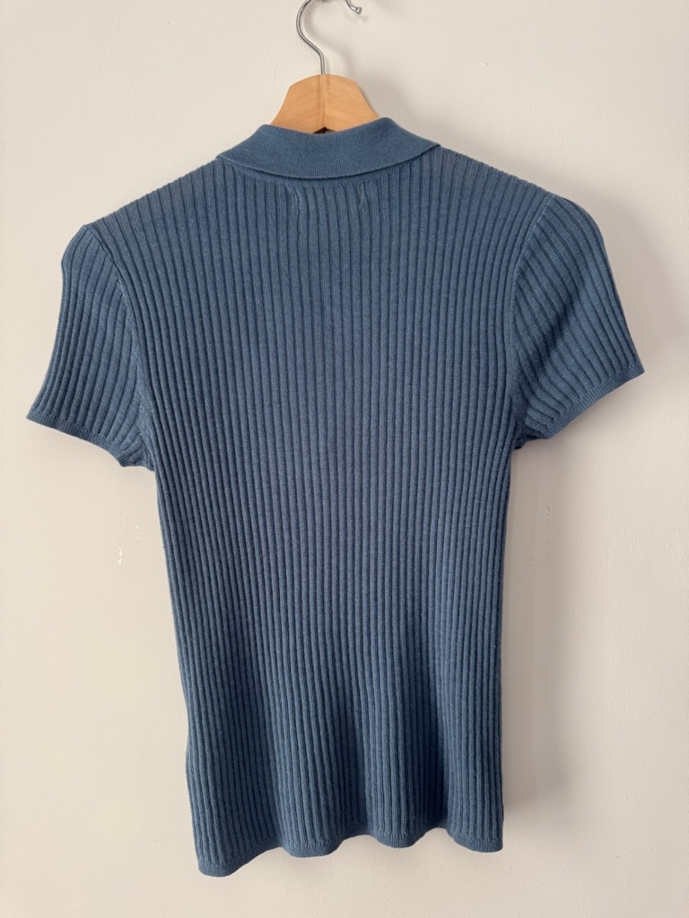 Wool Collared Tee - Picture 7 of 8